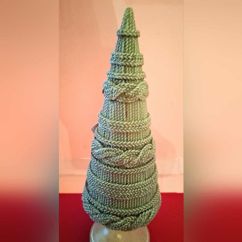 Weaved Christmas Tree Decoration